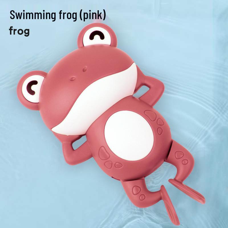 Baby Bath Toy Set: Wind-Up Dolphin & Turtle