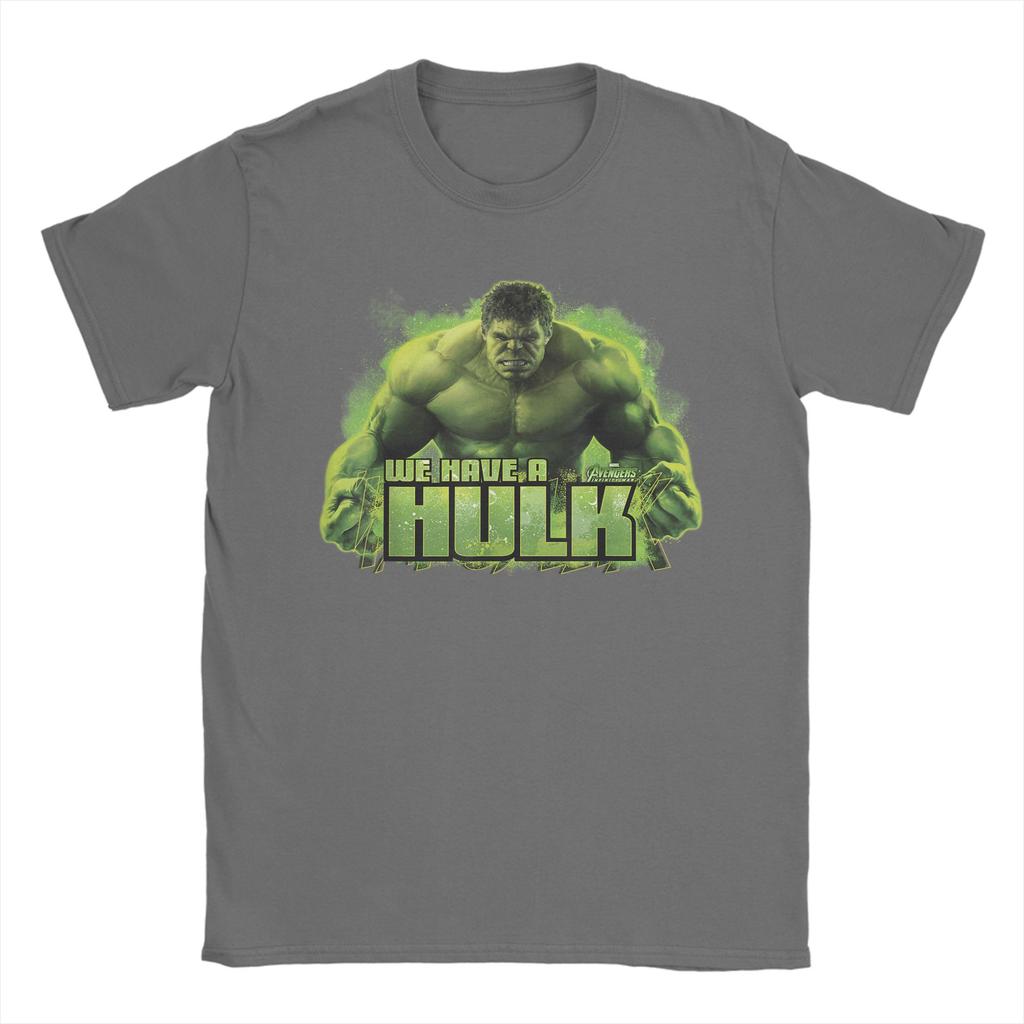 Infinity War We Have A Hulk Unisexs T Shirt Novelty Tees Short Sleeve Crew Neck TShirt Cotton Original Tops