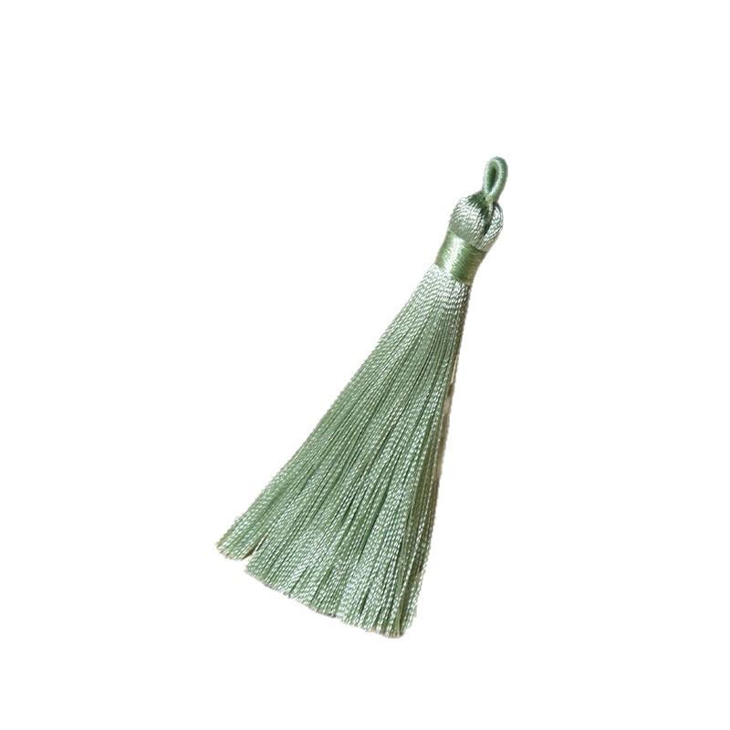 8Cm Pull Circle Fringed Ear Polyester Fringed Antique Hanging Ear Bookmark Sachet Jewelry Accessories Diy Small Pendant