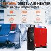 12V 8KW Car Heater All in One Heating Diesel Air Heater Single Hole LCD Monitor Parking Warmer Quick Heat For Truck Bus Auxiliar