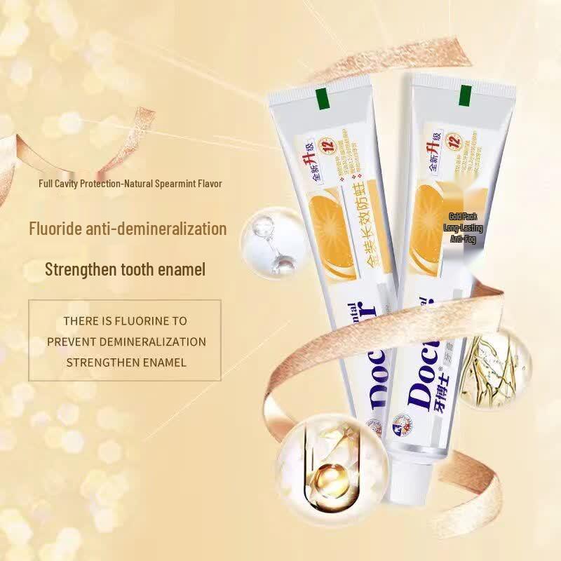 Dr. Tooth Gold Long-lasting Anti-cavity Toothpaste