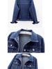 2023 Spring Women's Slim Fit Denim Jacket - Short, Versatile, Single-Breasted, Long Sleeve Cardigan Top