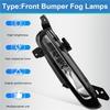 SXR-Car Front Bumper Fog Lamps Lights For Land Rover Range Rover Evoque 2016-2018 Daytime Running Headlight