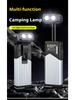 LED Magnetic Work Light Retractable 180° Rotatable Multi-Functional Flashlight for Outdoor Camping Inspection