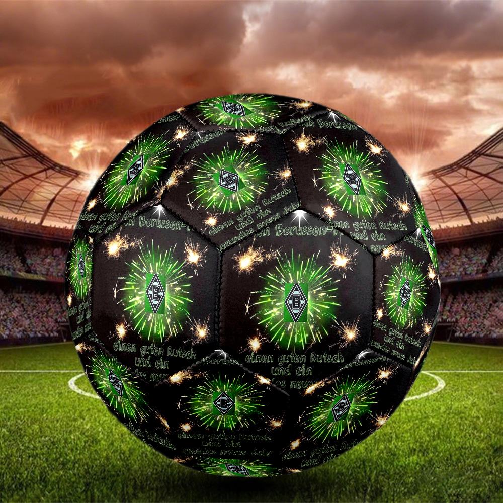 BMG posterSoccer Ball Colorful All Ages Machine Stitched PVC Competition Ready Durable High-Bounce