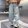Boys' Pants Spring and Autumn Collection Wide Leg Jeans for Boys In Spring