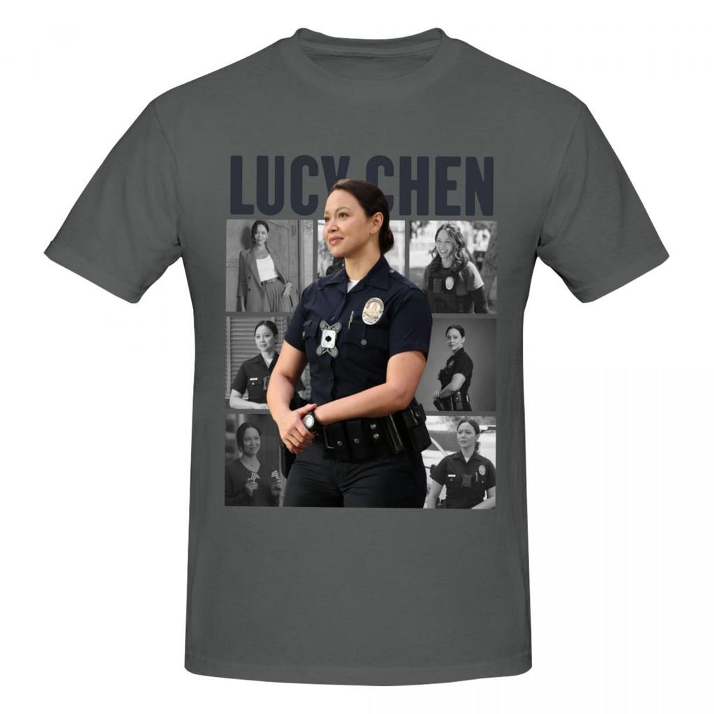 Lucy Chen Melissa Neil The Rookie Funny T Shirts Graphic Y2k Pops Crewneck T Shirts For Unisex Wounisex Clothes