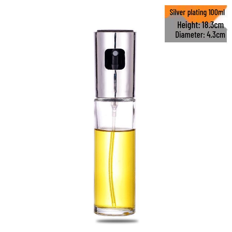 High-Pressure Glass Oil Spray Bottle for Kitchen and Air Fryer