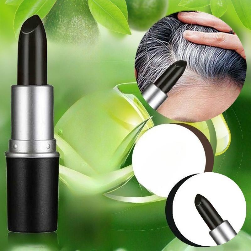 

2 в 1 Стик для окрашивания волос с расческами Временное окрашивание волос Закрашивание седины Карандаш для линии роста волос Смываемый Черный Коричневый Кофейный Стойкий