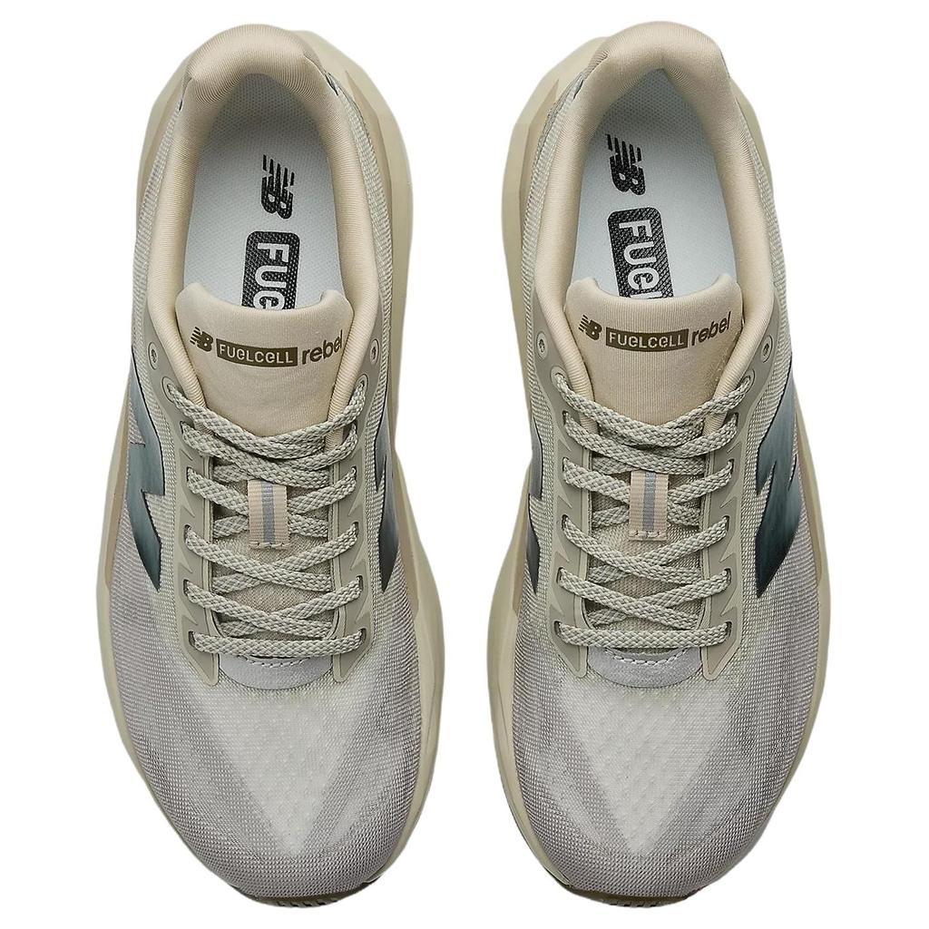 New Balance FuelCell Rebel V5 Breathable Support Running Shoes Women's Light Gray Beige WFCXPB5
