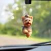 Hanging Decoration Creative 2D Acrylic Flat Cartoon Animal Dog Pendant with Lanyard Easy To Hang Keychain Pendant Auto Accessory