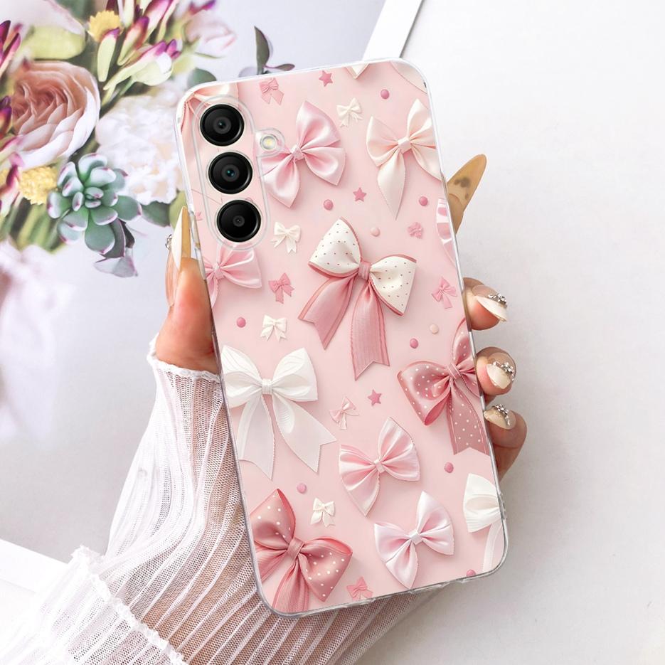 Pro Samsung Galaxy A16 5G Pouzdro SM-A166B Luxusní malovaný kryt s motýlem Měkké silikonové pouzdro Pro Samsung A16 26 36 Galaxy A56