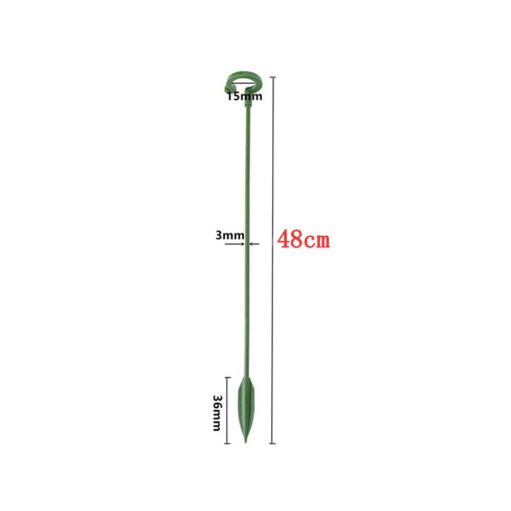 10PCS Anti Lodging Butterflies Orchid Potted Fixing Rods Flower Holder Pole  For Indoor Outdoor