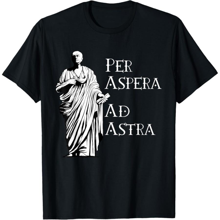 

Seneca - Per Aspera Ad Astra T-Shirt XXXXXL чорний