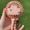 Baby Stroller Fan Mini Octopus Fan Hand Held Rechargeable USB Small Folding Fans Silent Table Hone Outdoor Cooler Neck Fans 2024
