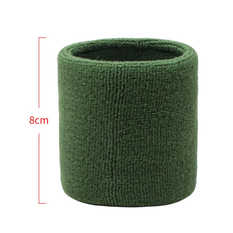 Cotton Wrist Support Band Wristband Sport Bracers Sweat Towel Cuff Tennis Wrist Guard Protector Strap Fitness Run Sweatband Gym