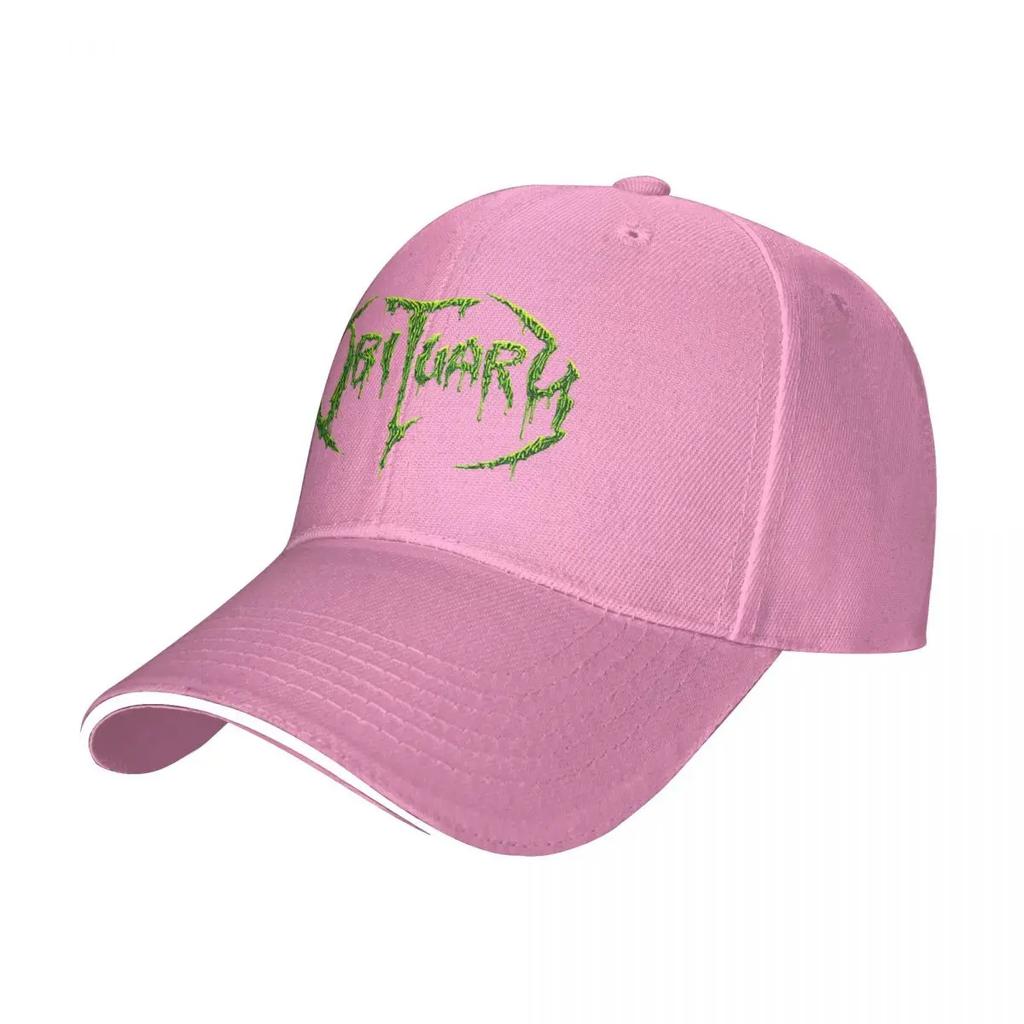 Obituary Baseball Caps Fashion Metal Band Heavy Metal Sandwich Hat Unisex Adjustable Headwear Outdoor