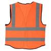 High Visibility Safety Sport Breathable Vest with Mesh Night Security Reflective Waistcoat OrangeOrange