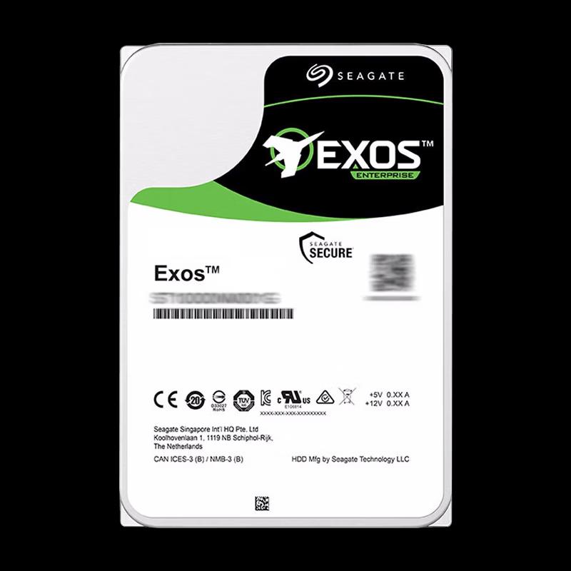 Seagate Exos Enterprise 12TB 3.5-inch SATA Hard Drive
