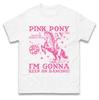 Rosa Pony Club T-Shirt T-Shirt Herren Damen Unisex Oberteile T-Shirts
