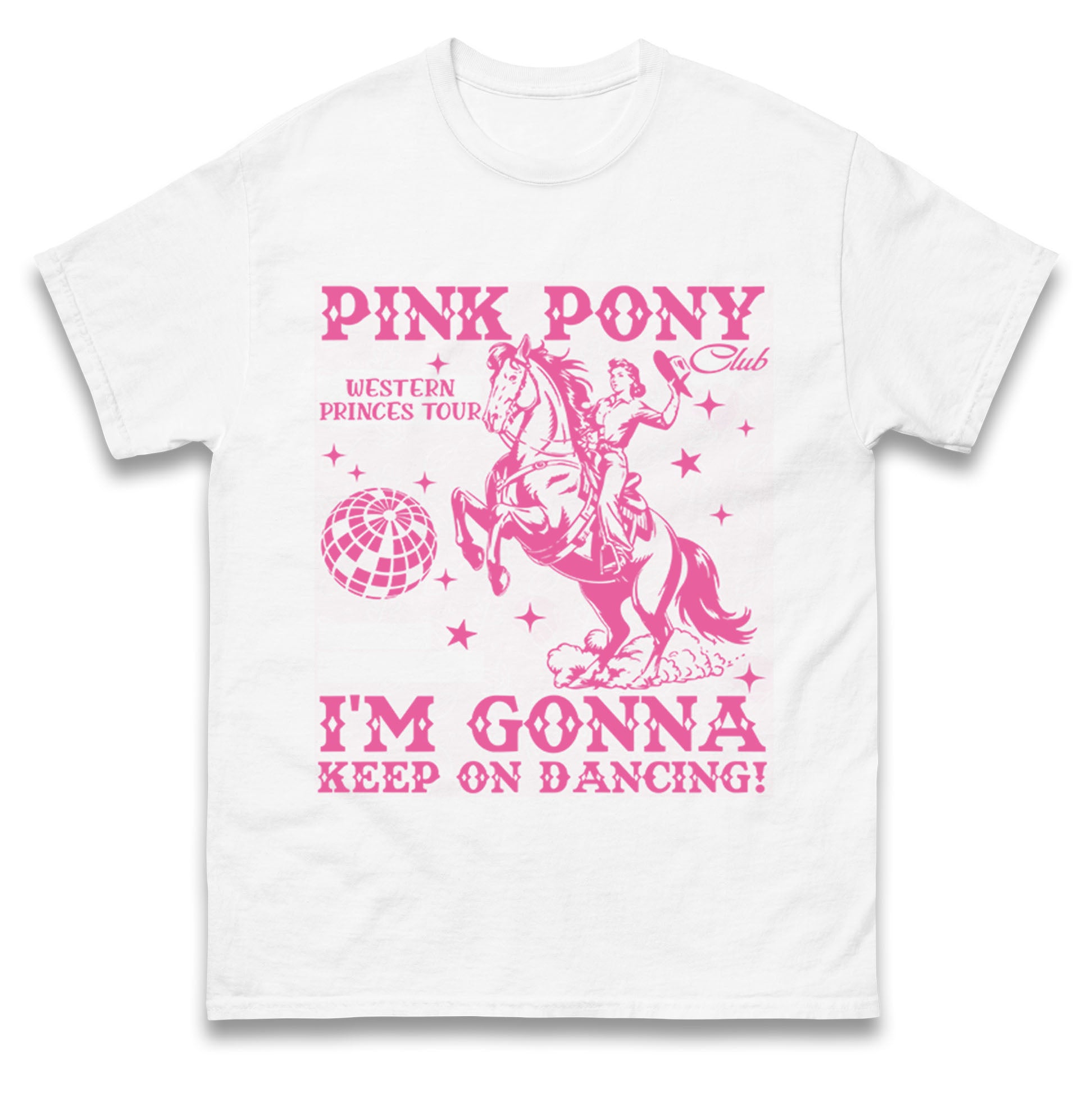 

Pink Pony Club T Shirt Tshirt Mens Womens Unisex Tops Tees XL