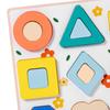 Montessori Wooden Puzzle Preschool Learning Toy Color And Shape Development Cognition for Girls Boys