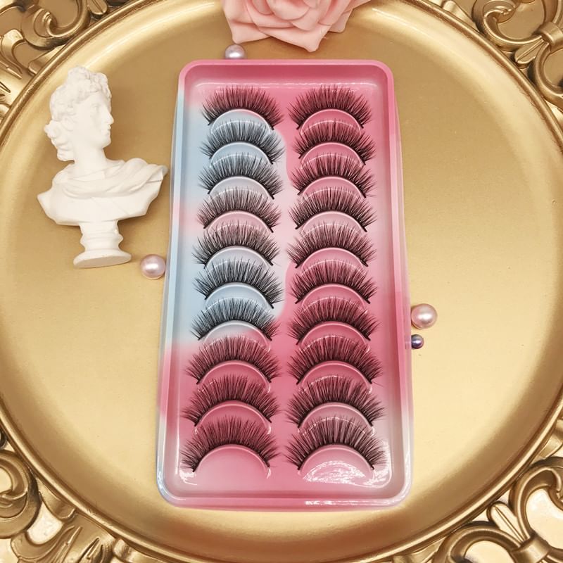 Aimo - Set Of 10 : False Eyelashes (SA201)