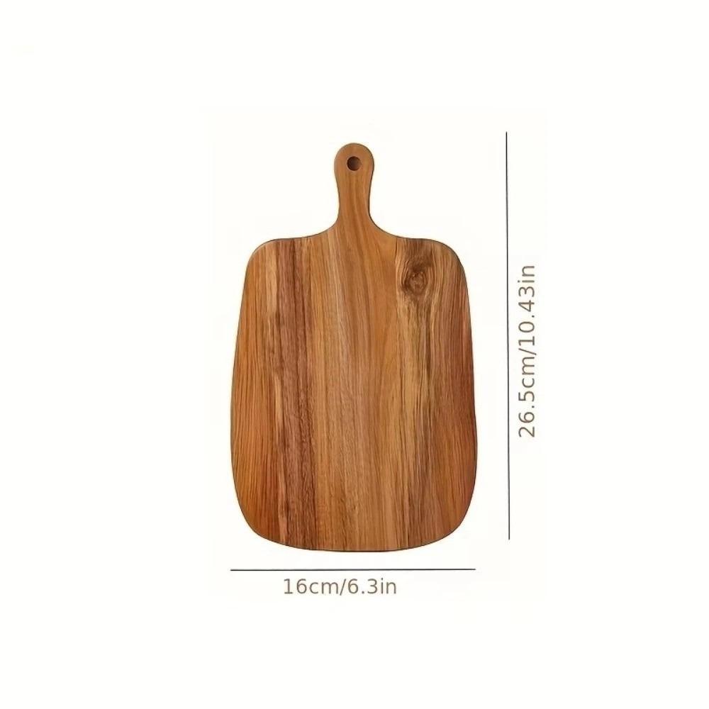 

Разделочная доска, безопасная для пищевых продуктов, с ручкой, доска для хлеба, новая фруктовая доска для рыбы, сыра, хлеба, десертов S