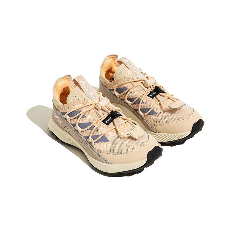 Adidas Voyager 21 Mesh Slip-Resistant Durable Low-Top Outdoor Shoes Kids Shoes Brown HQ5828