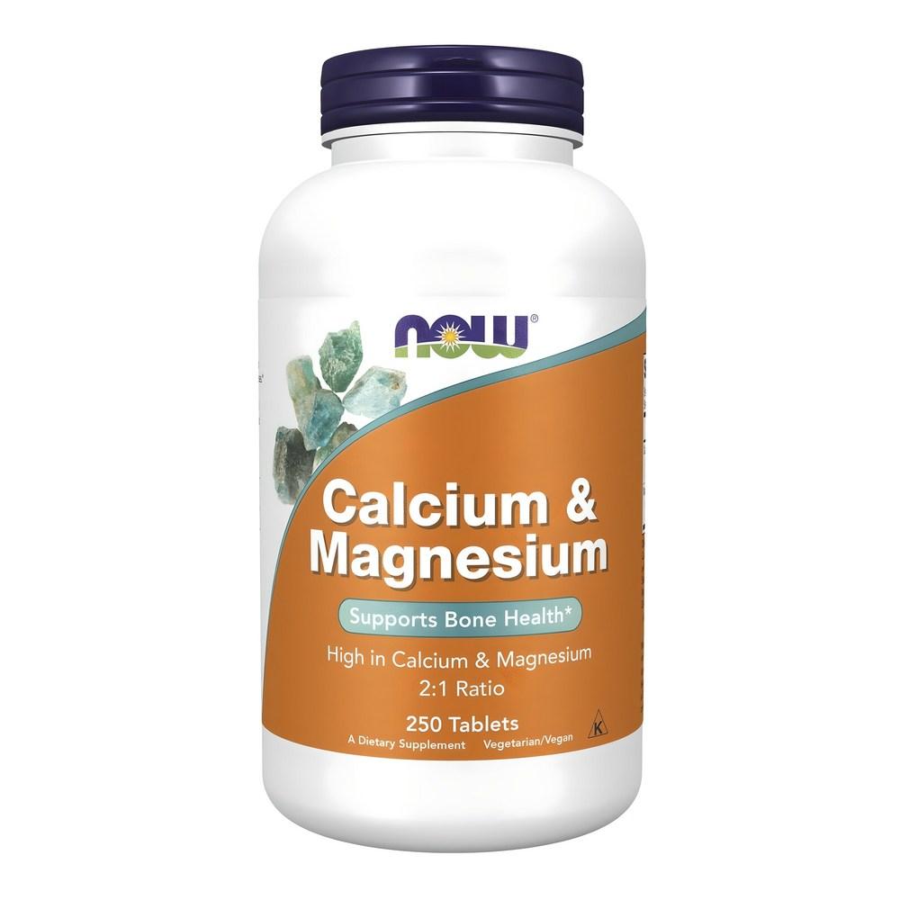 Now Foods Calcium & Magnesium Tablets 1 pcs 250 tablets