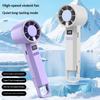 1 Set 120 Speed Usb Rechargeable Portable Mini Handheld Fans Folding Style High-Speed Cooling Fan For Travel Camping Outdoor