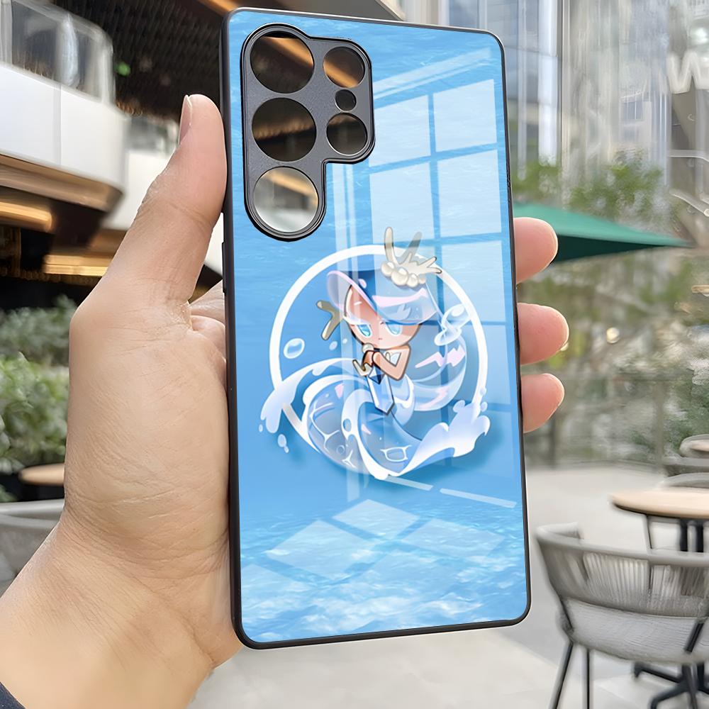 C-Cookie Run K-KingdomS Phone Case For S25 Ultra Samsung S26 S24 Fe S22 S20 S23 21 Plus A54 A34 A53 A16 Glass Cover