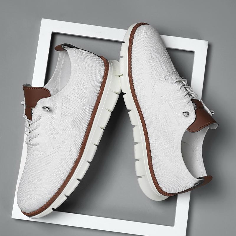 Fashion Mesh Shoes For Man Loafers Slip on Casual Sneakers Outdoor Formal Shoes Breathable Big Size Designer Shoes High Quality