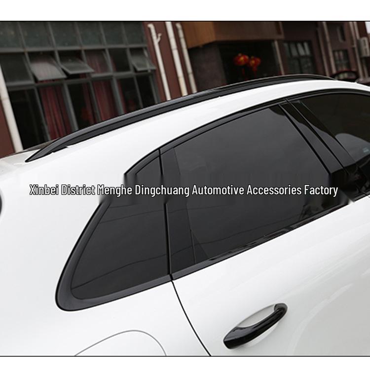 Original Style Macan Cayenne Luggage Rack In Silver/Black for 2018-2020 Models