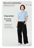 Unisex High-End Solid Color Sports Polo Shirt for Summer Activities
