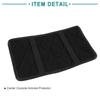 ACROPIX Center Console Lid Auto Armrest Cover U Leather Pad Mat Universal Black 1 Pc