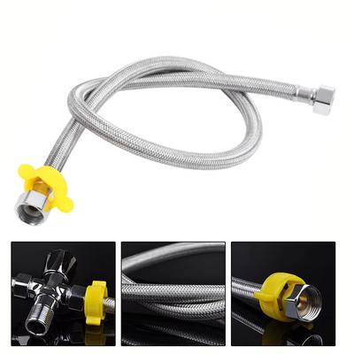 30/50 cm 1/2 Zoll Sanitär Explosionsgeschützte Flexible Geflochtene Schlauch Wasserhahn Wasser Rohr Für Küche Bad Sanitär
