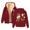 Men's And Women's Fashion The Same Coat With Fleece Thick Hoodie Hoodie Cardigan