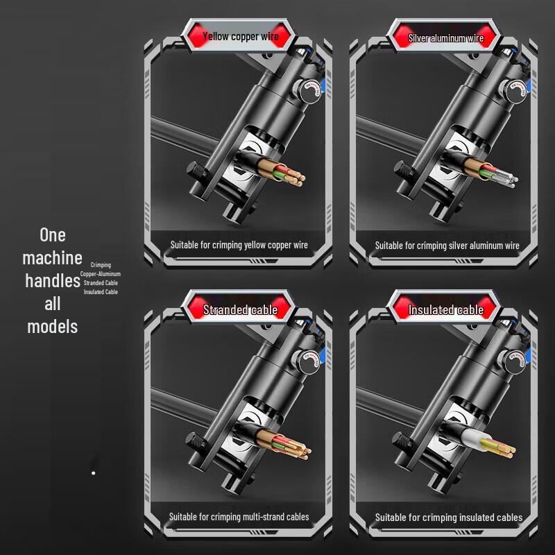 CIAA Electric Hydraulic Crimper CN plug (adapter included)