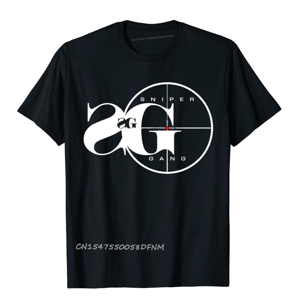 

Sniper Gang Happy Anjar Premium Cotton Tops & Tees For Men Fitness Top T-Shirts Casual Funny 4XL