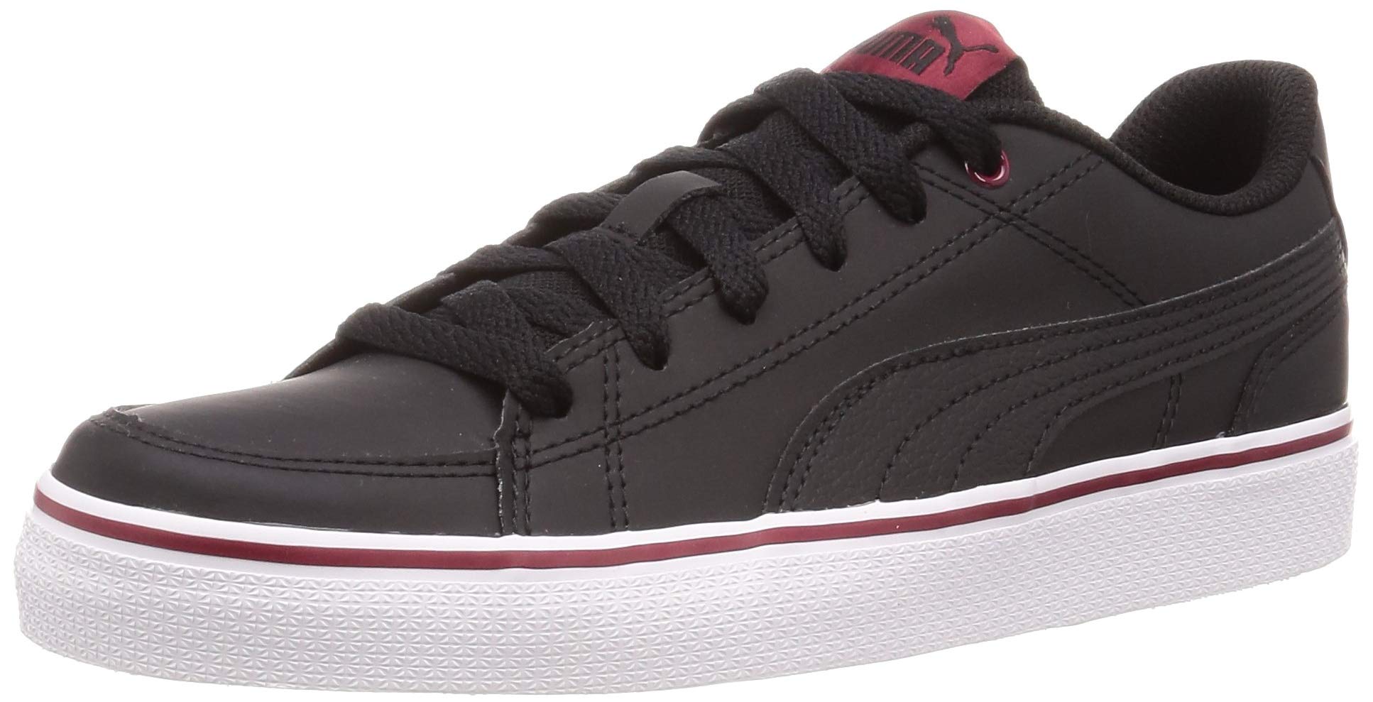 PUMA Court Point Bulk v2 Size cm Women s Sneakers, Black/Rhubarb (12), 24.5