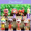 The Amazing Digital Circus Pvc Miniature Model Pack With Assembleable Characters For Display