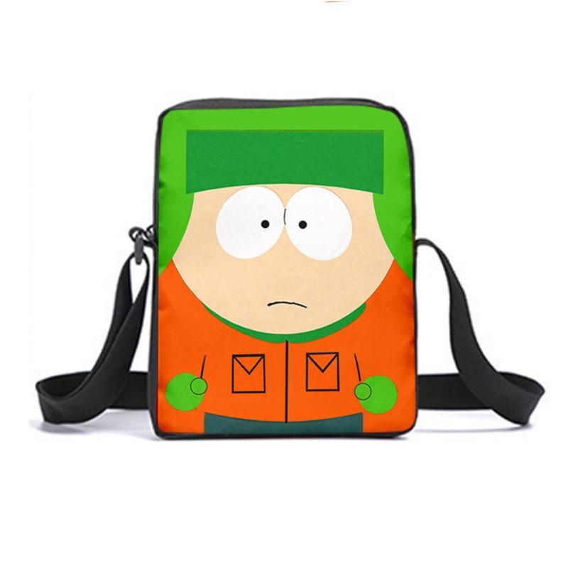 Unisex South Park Backpack With Matching Pouches For Students