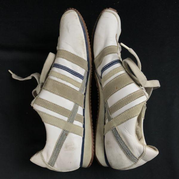 REGAL leather sneakers 25 white beige(USED)