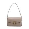 Spring and Summer Beautiful Leather Handbag for Women Niche High-grade Single Shoulder Crossbody Bag for Women Commuting Bag