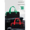 Portable Tool Storage Bag 600D Cloth Feature Wide Mouth Opening Smooth Zipper Closure Comfortable Handle Large Capacity Size 12x5.7in