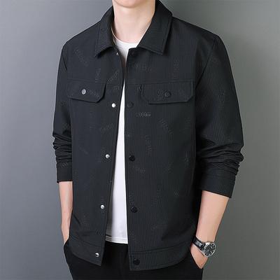 Herbst Reversjacke Herren Mittleren Alters Business Casual Mittleren Alters Jugend Trend Mode Mantel