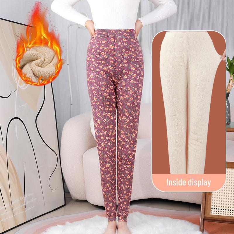 Women's High Waist Thermal Cotton Leggings - Thick or Thin, Slim Fit & High Elasticity