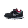 MD Runner 2 Fabric Low Top Toddler Shoes Black Gray Infant And Toddler 652966-006