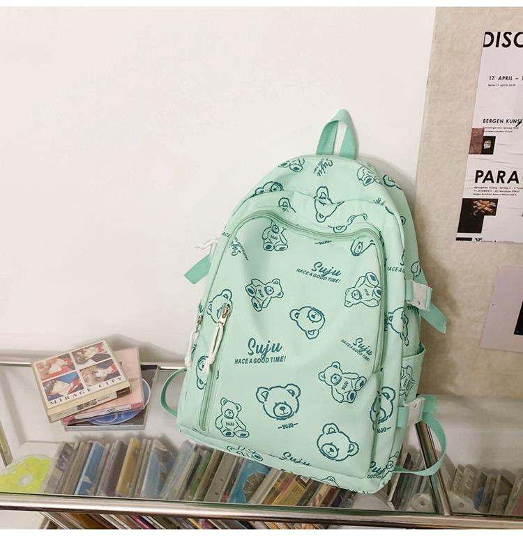 2024 neuer Rucksack für Mädchen, japanischer, frischer und süßer Campus-Rucksack, modischer Reiserucksack mit großem Fassungsvermögen